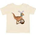 thumbnail image 3 of Inktastic Easter Velociraptor with Bunny Ears Boys or Girls Baby T-Shirt, 3 of 5