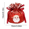 thumbnail image 3 of Christmas Gift Bags - 12 Pack Velvet Drawstring Bags for Party Favors, Holiday Wrapping, 3 of 6