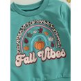 thumbnail image 5 of Toddler Baby Girl Boy Halloween Outfit Pumpkin Patch Crewneck Sweatshirt Pullover Sweater Fall Halloween Clothes, 5 of 6