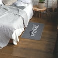thumbnail image 2 of Ottomanson Machine Washable Non-Slip Rubberback Sweet Home 2x3 Indoor Area Rug, 2' x 3', Gray, 2 of 8