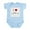 Sky Blue, variant on CafePress - Podiatrist Infant Bodysuit - Baby Light Bodysuit, Size Newborn - 24 Months