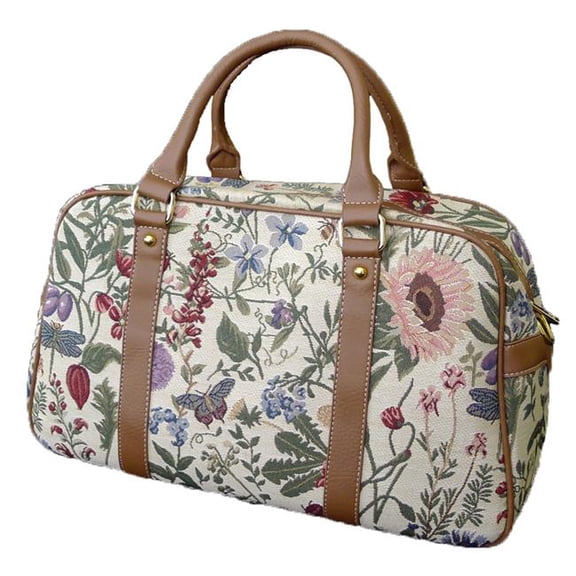 Sinobrite 18868-Morning Garden Tapestry Carry On Bag - Morning Garden