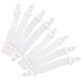 thumbnail image 3 of 16 correas ajustables para sábanas, elásticas, resistentes, para sujetar sábanas y fundas de colchón, color blanco, 3 of 8