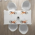 thumbnail image 3 of Ambesonne Coffee Art Place Mats Set of 4, Deer Antlers Nature, Standard Size, Burnt Sienna Black White, 3 of 4