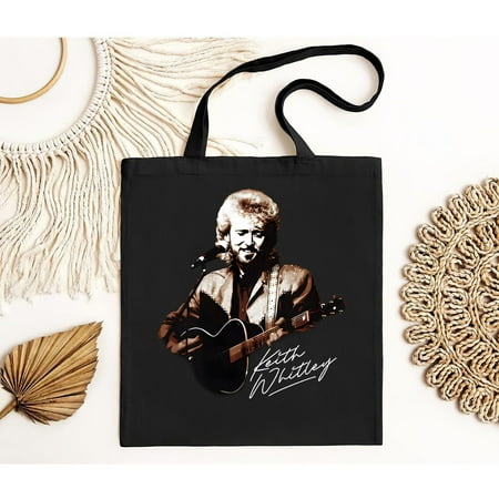 vintage Country Music Keith Whitley Sandy Tote Bag Singer IM036 - Free Shipping-TH24352