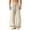 *Khaki, variant on VBVC Men's Drawstring Cotton Linen Pants with Pockets , Wide Leg Beach Trousers For Men, *Khaki , Large