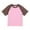 Pink#1, variant on Hduncf Toddler Baby Girls Boys Short Sleeve Shirts Raglan Shirt Baseball Tee Cotton Round Neck Color Blocking T-Shirt Top Gray 12 Months