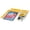 Yellow, variant on Waterproof Bags Protects from Water Fits Kayaking PVC Yellow, 26x33cm, Pack of 3