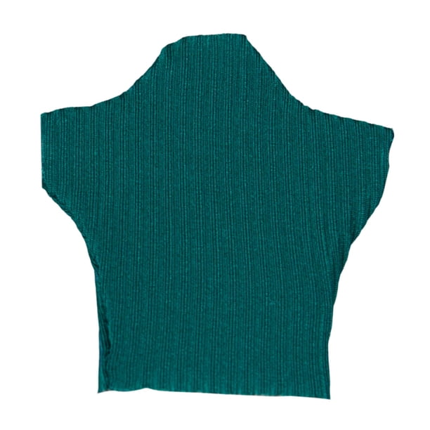 1/12 Camisa de manga corta Mini Top de verano Cosplay Retro Elegante Realista Casual verde