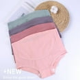 thumbnail image 2 of BIG PROMOTION!! 1/5 Pack Women's Cotton Maternity Panties High Waist Panties for Pregnant Adjustable Maternity Underwear Pregnancy Briefs, 2 of 10