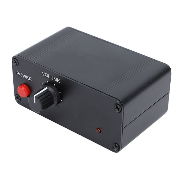 Dual Op Amp, Simple Aluminum Alloy Noise Reduction DC 5V-16V Pre Amplifier for DVD CD Set Top Box MP3 TV Phone
