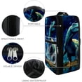 thumbnail image 4 of Starry Dinosaur Polyester Shoe Boxes Organizer, Shoe Containers, 23x31cm/9x12in Storage Solution for Closet Organization and Space Saving, 4 of 7