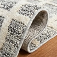thumbnail image 5 of SAFAVIEH Martha Stewart Lucia Shag Area Rug, Dark Grey/Ivory, 9' x 12', 5 of 8