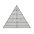 thumbnail image 2 of Quilting Ruler Triangle Acrylic Quilting Ruler Fabric Cutting Ruler Clear Mark 9, 2 of 6
