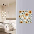 thumbnail image 4 of Yayeee Toggle Light Switch Wall Plate 2-Gang 4.56"x4.48" Decorative Outlet Cover, Sunflowers and Leaves Pattern, 4 of 7
