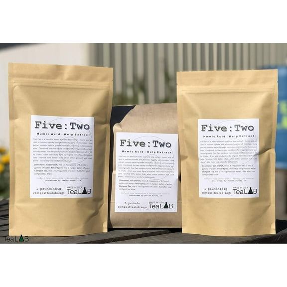 TeaLAB FiveTwo - Humic Acid & Kelp Powder - 1 Pound