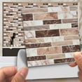 thumbnail image 1 of Dvkptbk Wall Stickers 10pcs Home Decor Living Room Tile Set Strong Sticker Kitchen Wall Sticker Home Decor on Clearance, 1 of 1