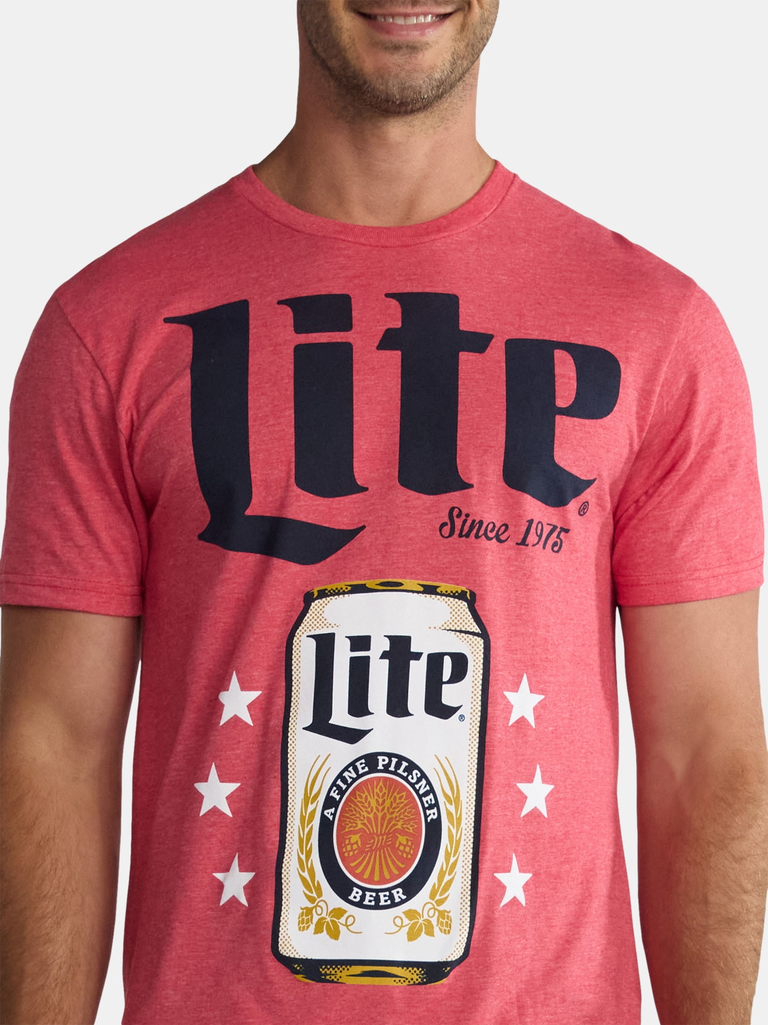 Miller Lite Men's & Big Men's Rodeo Banquet Graphic Tee, Sizes S-3XL