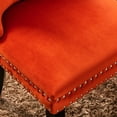thumbnail image 3 of Thick Velvet, Solid Rubberwood Legs - Warm Atmosphere in Dining Room, 3 of 6