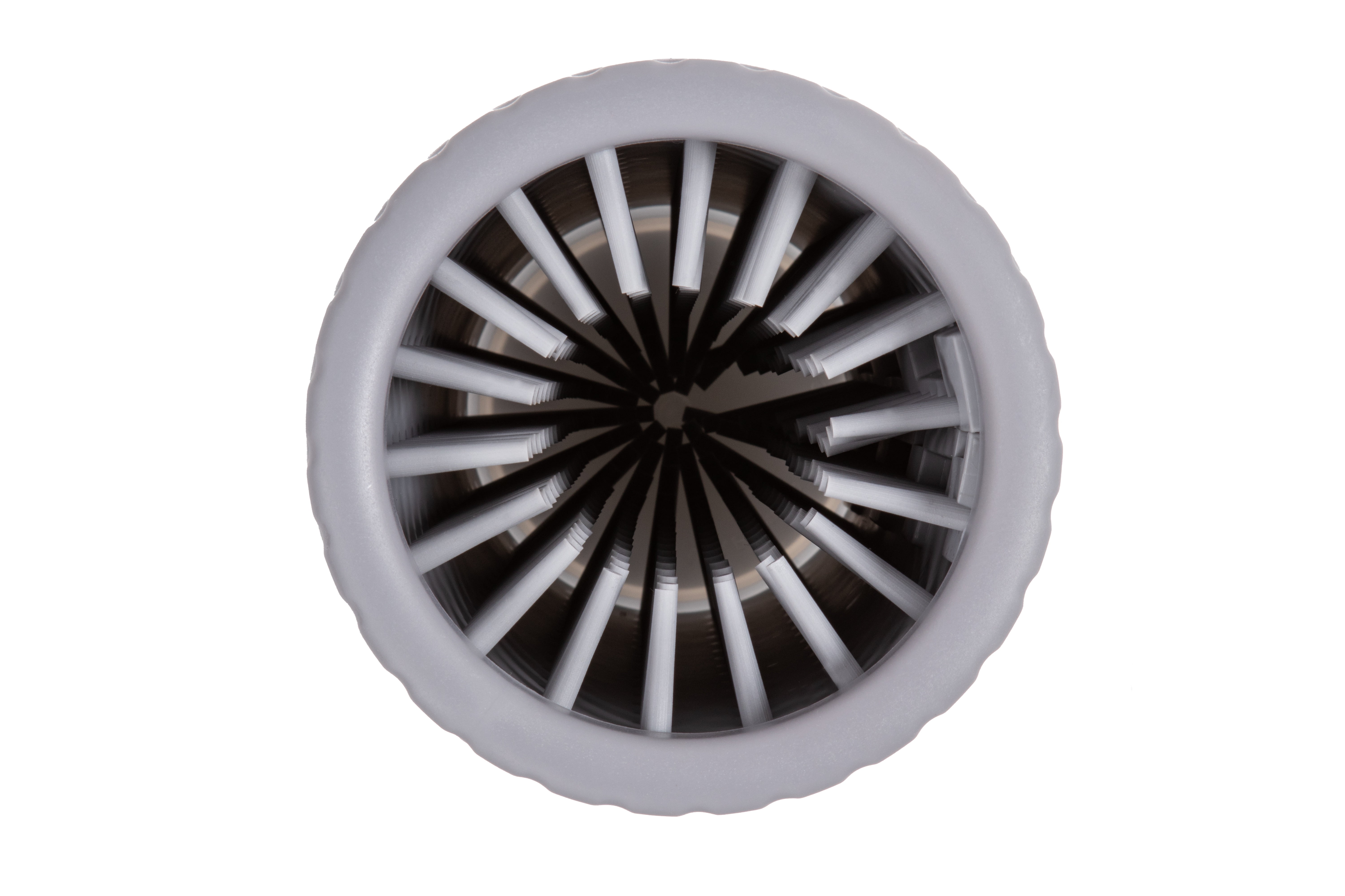 Dexas MudBuster Portable Dog Paw Washer and Cleaner, Large, Light Gray