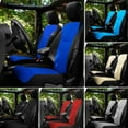 thumbnail image 4 of TLH Custom Fit Seat Covers for 2007-2018 Jeep Wrangler JK 4DR Neoprene Front Set Seat Covers Waterproof Aqua Color, 4 of 4