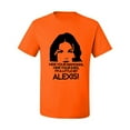 thumbnail image 2 of Hide Your Diamonds Exes from Alexis Quote Pop Culture Men's Graphic T-Shirt, Orange, 4XL, 2 of 3