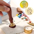 thumbnail image 1 of Cuadros Decorativos Sello de cera de sellado Retro 3D Animal DIY Craft 25 mm Reemplazar cabeza de cobre (B), 1 of 7