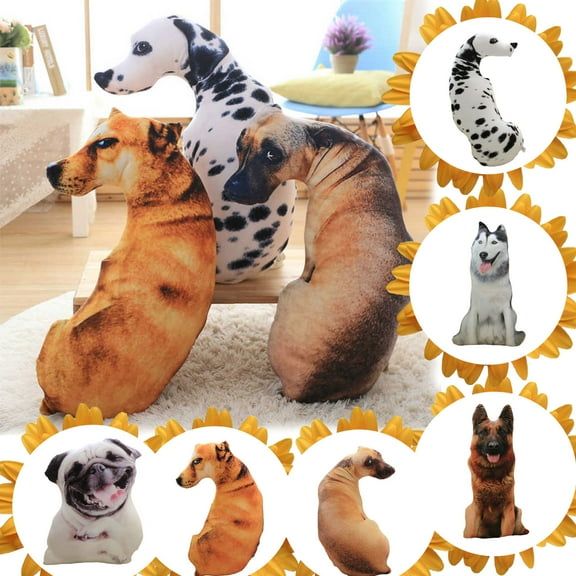 Dogs Themed Outdoor Decorative Pillow with Inner Core for Patio Swing or Recliner 19.68x7.8in Multicolor Cotton CushionforBedding(Multicolor),Ccwuwei