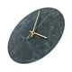 thumbnail image 2 of Reloj de pared, moderno reloj de pared, reloj silencioso de mármol, decoración de sala de estar, rendimiento finamente afinado Jadeshay A, 2 of 8