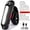 White, variant on 1 Pcs Black Red Light Bicycle Rear Light USB Rechargeable LED Safety Warning Lamp Cycling Taillight For Night Riding Lighting Back Bicycle Taillights
