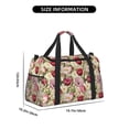thumbnail image 3 of Easygdp Tulips Flowers Bolsa de Gimnasio, Bolsa de Viaje Duffel, Bolsa de Fin de Semana con Compartimentos, Bolsa de Mano para Noche, 3 of 7