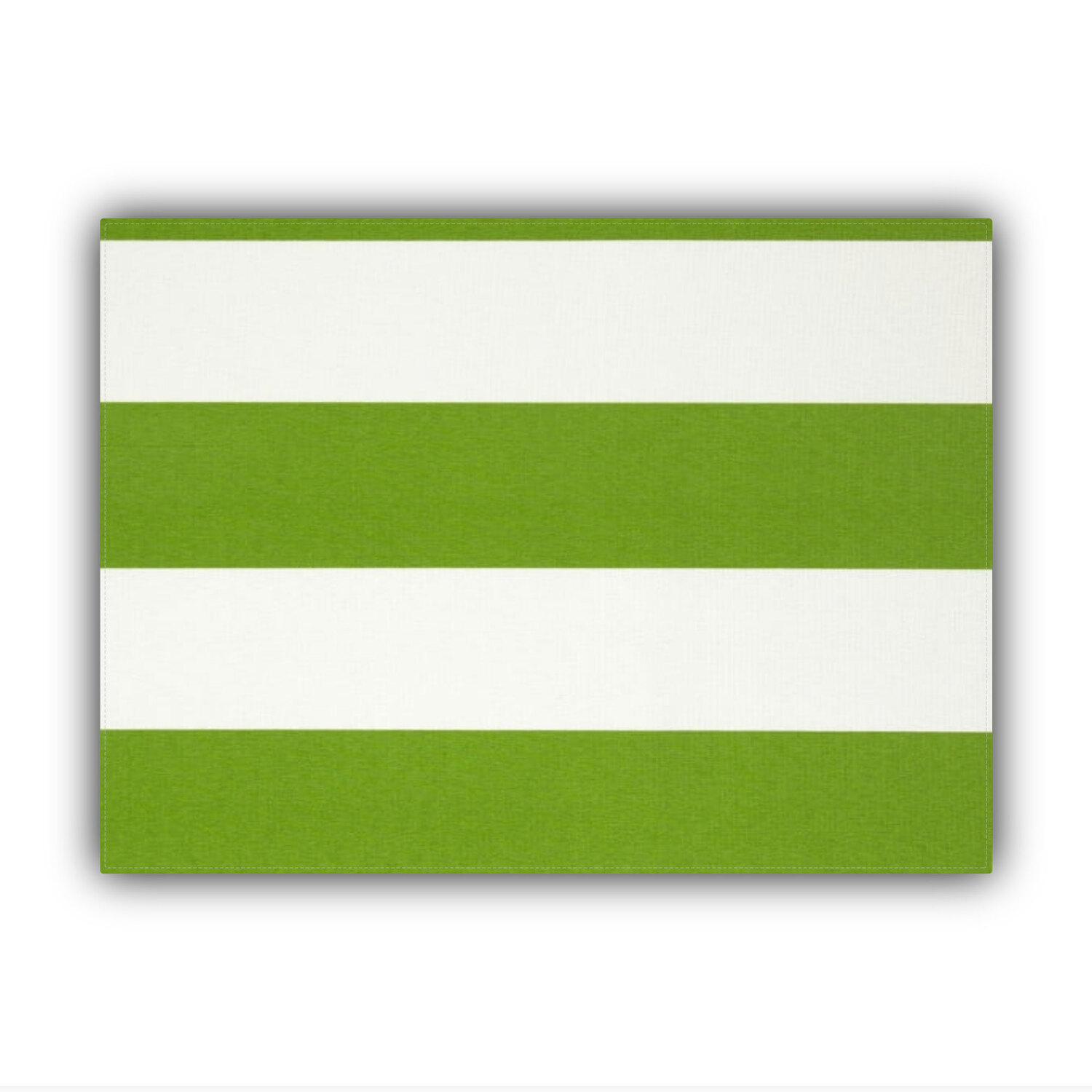 BEACH VILLAGE Blue Indoor/Outdoor Placemats Finished Edge (Set of 2)