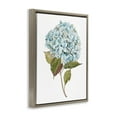 thumbnail image 4 of Stupell Industries Simple Hydrangea Bud Botanical & Floral Painting Brown Floater Framed Art Print Wall Art, 17 x 21, 4 of 10