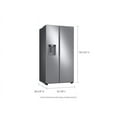 thumbnail image 3 of SAMSUNG RS22T5201SR 22 cu. ft. Counter Depth Side-by-Side Refrigerator in Stainless Steel, 3 of 7