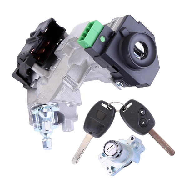 Ignition Switch Cylinder Lock Assembly Set 2 Keys Fits for Honda Pilot 2009-2012 Replace 06351SZA A01 Durable Iron