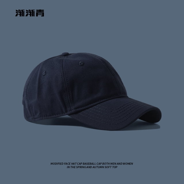 LinYooLi Grande Casquette de Baseball Colorée pour Hommes, Grand Visage, Automne et Hiver, Dessus Doux, Grande Circonférence de Tête, Casquette Canard Profonde, Visage Révélateur, Petite Casquette pour Enfants