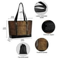 thumbnail image 2 of FORMRS Laptop Tote Bag for Women with 15.6" Computer Compartments Handbag, Wood Grain, 2 of 7