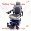 Golden Technologies - Compass Sport - Mid-Wheel Drive Power Chair - Blue