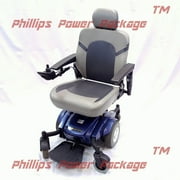Golden Technologies - Compass Sport - Mid-Wheel Drive Power Chair - Blue