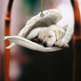 thumbnail image 2 of Car Angel Puppy Sleeping Car Trailer dentro del espejo retrovisor Penda decorativa Wmkox8yii fhajkh780, 2 of 6