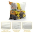 thumbnail image 4 of Excavator Toy Figure, Plush Construction Stuffed Truck, Interactive Excavator Truck Toy for Toddlers, 4 of 5