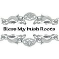 thumbnail image 3 of CafePress - Bless My Irish Roots Women's Light Pajamas - Women's Short Sleeve Print T-Shirt and Pants Light Cotton Pajama Set, 3 of 7