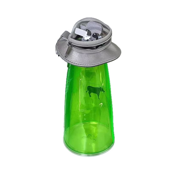 Creative Spaceship Pencil Case High Capacity Clear Pen Organiser Light Weight Waterproof Pencil Pouches For Daily Use