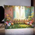 thumbnail image 2 of 202 Easter Backgrounds Bunny Rabbit Eggs Spring Gre Pink Photography Backdrops Gard Party Photo Studio rations, 2 of 8