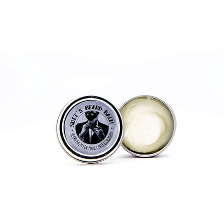 SLB: Suit’s Beard Balm All Natural Handmade Remedy | Ingredients: Kokum Butter, Shea Butter, Sweet Almond Oil |Moisturizing and Nourishing