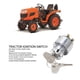 thumbnail image 4 of Interruptor de encendido ANGGREK para tractor 66021 55140 con 2 llaves para G3200 G4200 G4200H G5200H, 4 of 8