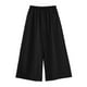 thumbnail image 4 of WILLBEST Pantalones Casuales de Mujer, de Cintura Alta, con Pierna Ancha y Corte Recortado, Ideales para Actividades al Aire Libre, Relajación y Comodidad Diaria. Extra Grande, 4 of 4