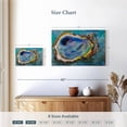 thumbnail image 4 of Elephant Stock Oyster Two Wall Art - Horizontal Canvas Wall Art - Hallway Wall Decor - Animal Canvas - Blue And Beige Decor By Jeanette Vertentes - 24" x 16", 4 of 8