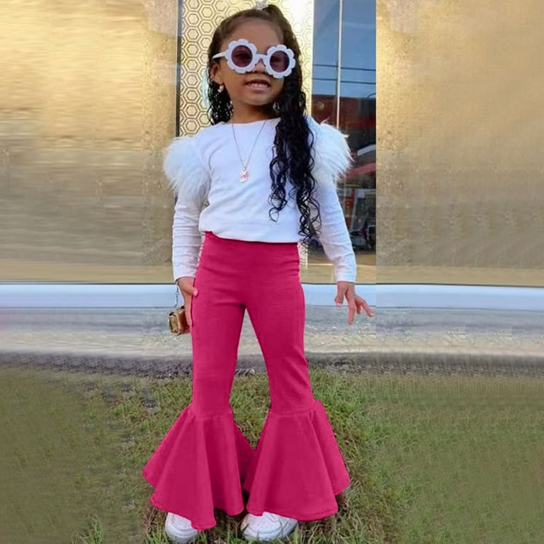 Pedort Baby Girl Clothes Sweatshirt and Sweatpants Outfit Set Hot