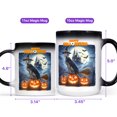thumbnail image 4 of Happy Halloween Weimaraner Witch Pumpkins Bats Heat Color Changing Mug Weim Gray Ghost Dog Lover Magic Coffee Mug - 13012, 4 of 4